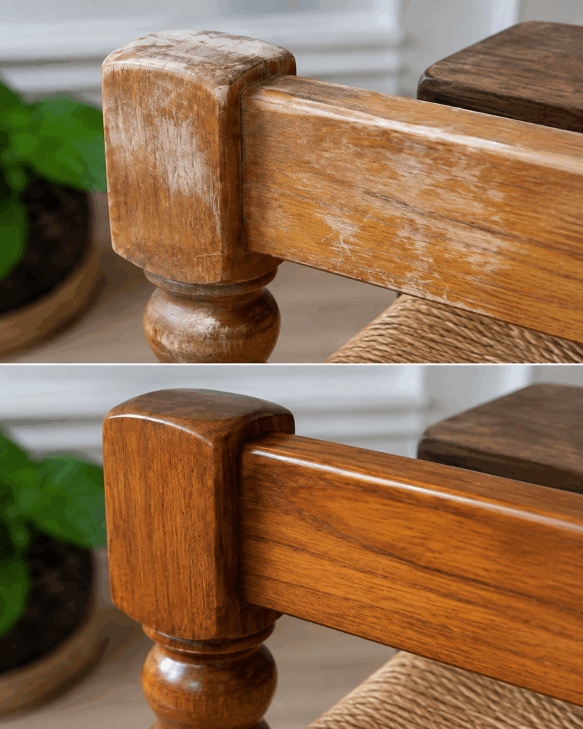 Alte Holzmöbel wieder schön: So bringen Sie stumpfes und abgenutztes Holz sicher zum Glänzen
