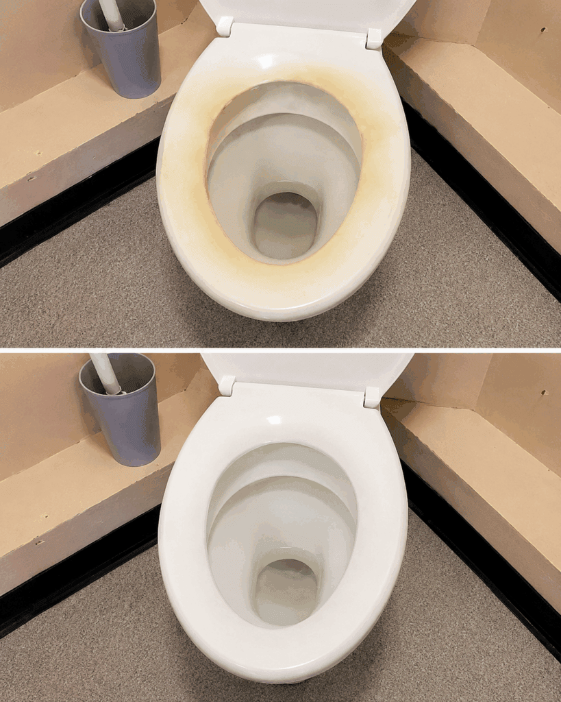 Vergilbter Toilettensitz? Mit diesen einfachen Methoden wird er wieder sichtbar sauber