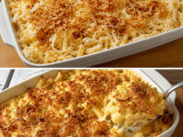 Käsespätzle mit Röstzwiebeln – herzhaft und wunderbar cremig