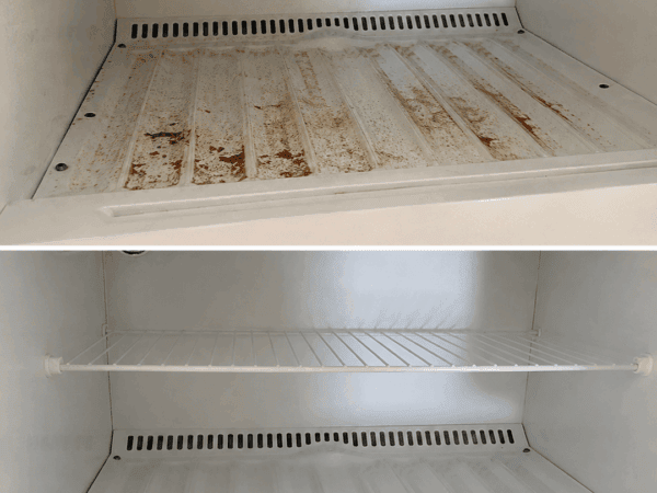Kühlschrank gründlich reinigen: So verschwinden klebrige Flecken, Krümel und unangenehme Gerüche