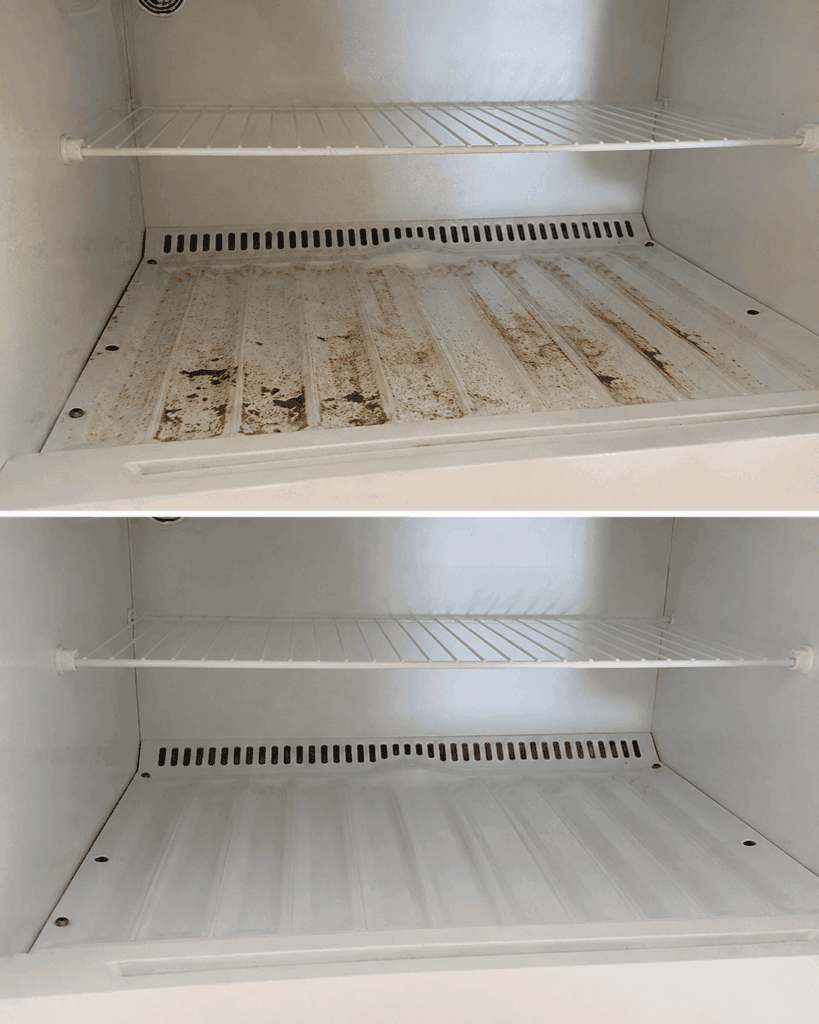 Kühlschrank gründlich reinigen: So verschwinden klebrige Flecken, Krümel und unangenehme Gerüche