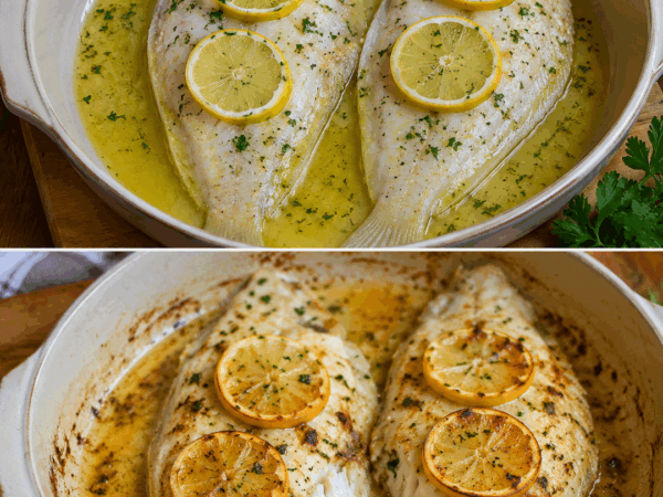 Zitronen-Butter-Fisch aus dem Ofen – unglaublich zart, saftig und in 30 Minuten fertig