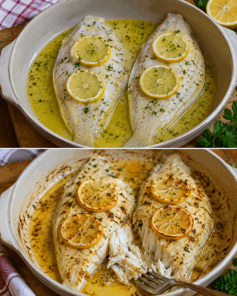 Zitronen-Butter-Fisch aus dem Ofen – unglaublich zart, saftig und in 30 Minuten fertig
