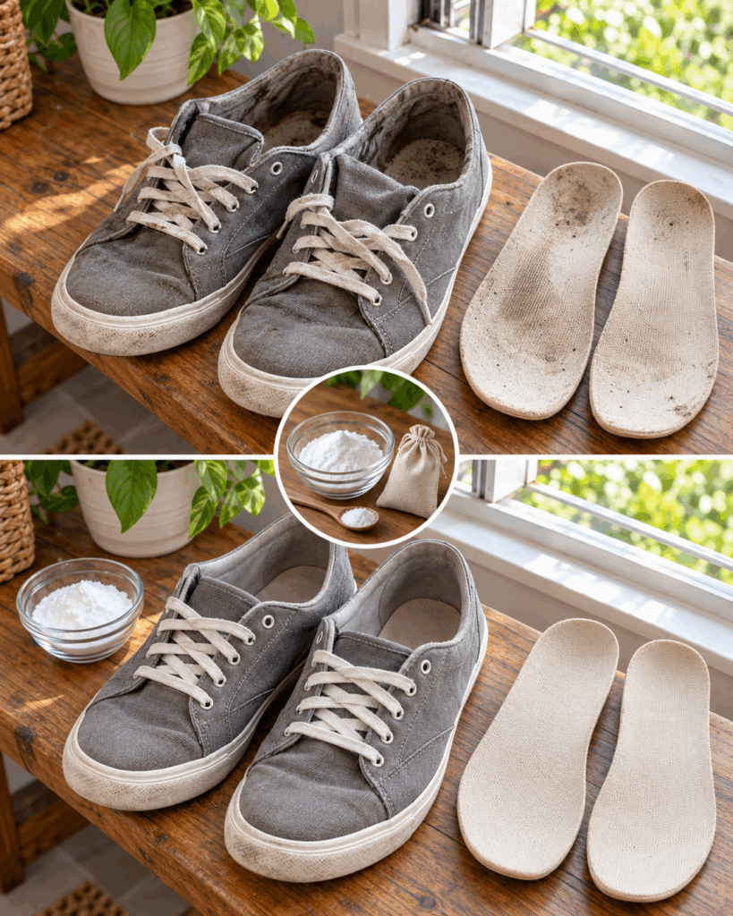 Schuhe riechen unangenehm? Mit diesem einfachen Natron-Trick werden sie wieder frisch
