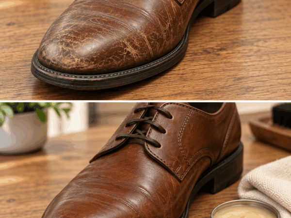 Zerkratzte Lederschuhe sehen alt aus? So werden leichte Schrammen wieder fast unsichtbar