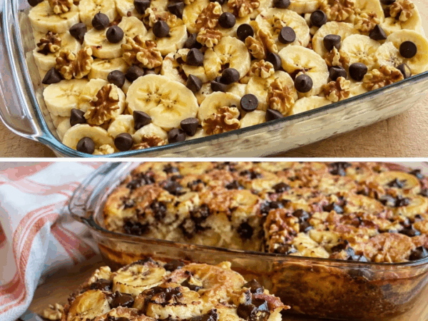 Saftiger Bananen-Schoko-Kuchen mit Walnüssen – so einfach, dass man ihn immer wieder backen möchte