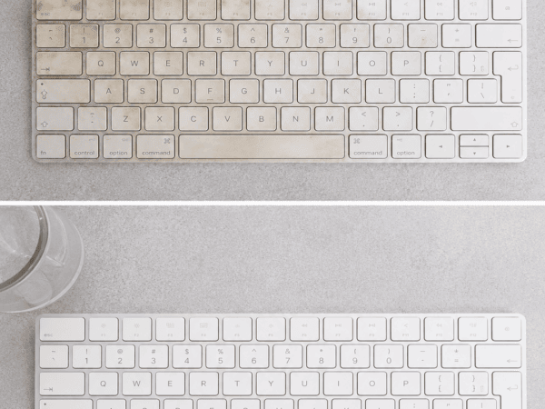 Vergilbte Tastatur wieder sauber bekommen: So reinigen Sie weiße Kunststofftasten schonend und sicher