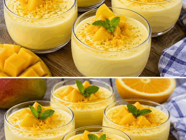 Diese Mango-Orangen-Creme ist in 15 Minuten vorbereitet – so fruchtig und cremig, dass jeder nach dem Rezept fragt