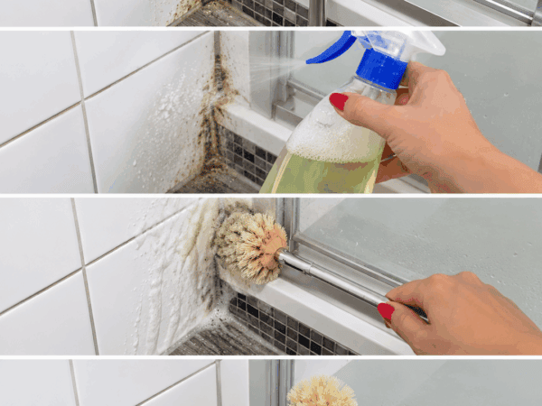 Schwarze Flecken in der Dusche? So wird die schmutzige Ecke gründlich sauber – ohne gefährliche Mischungen
