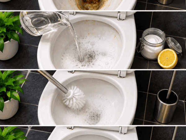 Toilette wieder strahlend sauber: So verschwinden Kalk, Urinstein und braune Ablagerungen gründlich