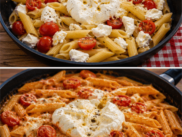Diese cremige Burrata-Pasta ist in 30 Minuten fertig – und schmeckt wie im Lieblingsrestaurant