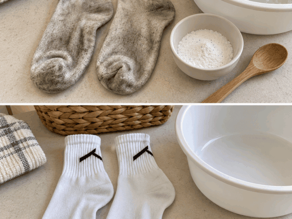 Weiße Socken wieder sauber bekommen: Dieser einfache Einweich-Trick löst selbst hartnäckigen Grauschleier