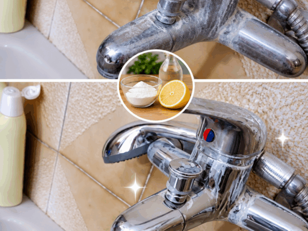 Kalk am Wasserhahn entfernen: So wird stumpfes Chrom wieder sauber und glänzend
