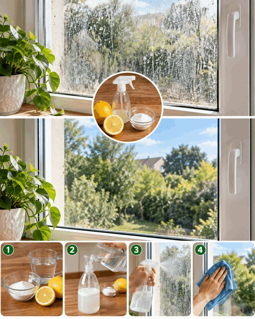 Streifenfreie Fenster ohne teuren Reiniger: Mit diesem einfachen Hausmittel wird Glas wieder klar