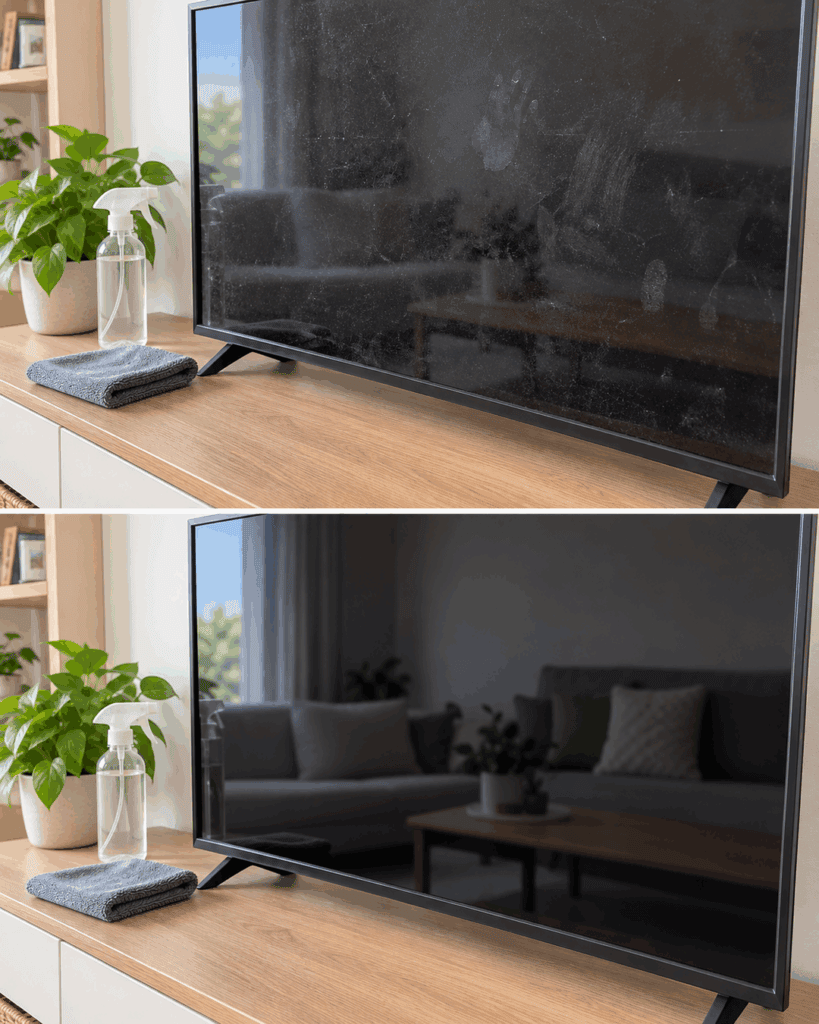 Fernseher voller Staub und Fingerabdrücke? So wird der Bildschirm streifenfrei sauber – ohne die empfindliche Oberfläche zu beschädigen