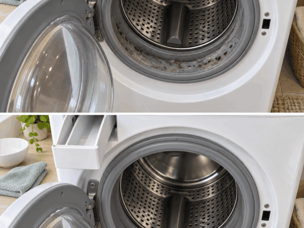 Waschmaschine riecht trotz Waschen unangenehm? Diese gründliche Reinigung beseitigt versteckte Rückstände