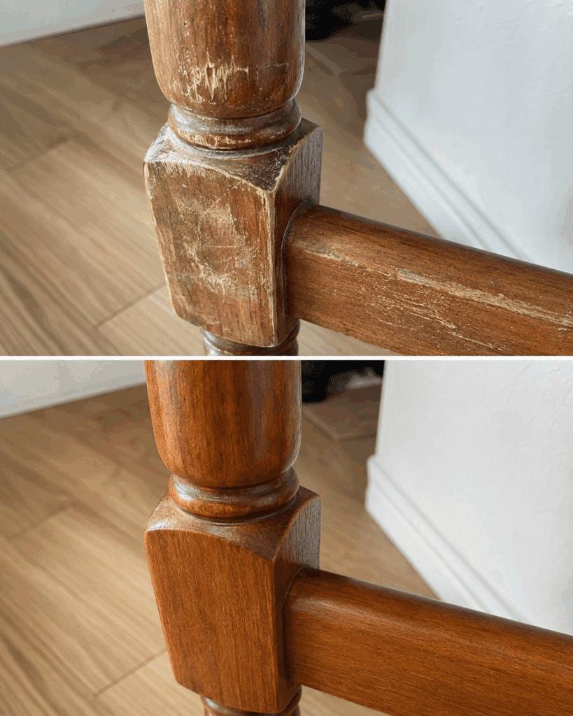 Zerkratztes Holz wieder schön machen: So pflegst du matte Möbel schonend auf