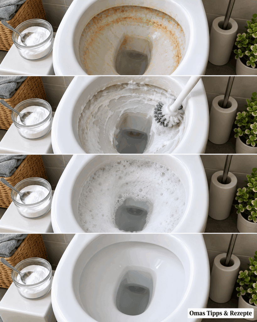 Braune Ablagerungen in der Toilette entfernen: So wird die WC-Schüssel wieder sauber – ohne aggressive Reiniger