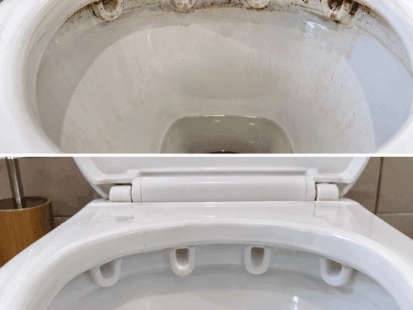 Toilettenrand noch schmutzig? So lösen Sie hartnäckige Ablagerungen unter dem Rand gründlich