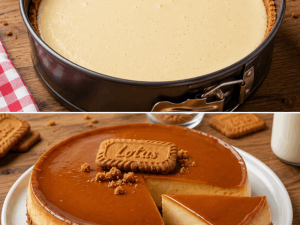 Dieser Spekulatius-Flan macht alle schwach: unglaublich cremig mit Karamell und knusprigem Keksboden