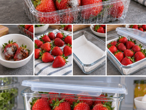 Erdbeeren schimmeln viel zu schnell? Mit dieser einfachen Aufbewahrung bleiben sie länger frisch