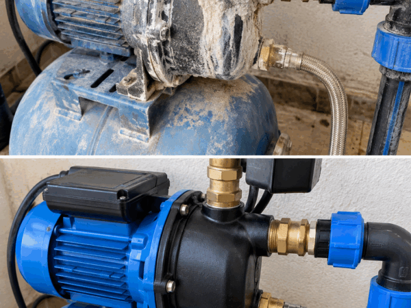 Kalk an der Hauswasserpumpe entfernen: So wird die Pumpstation schonend wieder sauber
