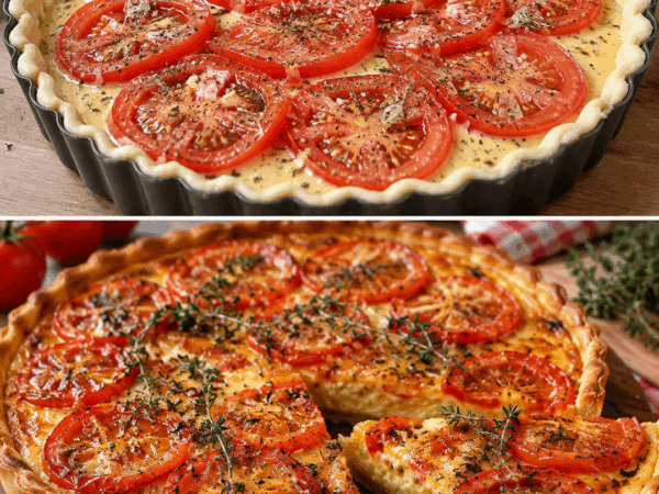 Diese französische Tomaten-Senf-Tarte schmeckt nach Sommer – knusprig, saftig und überraschend einfach