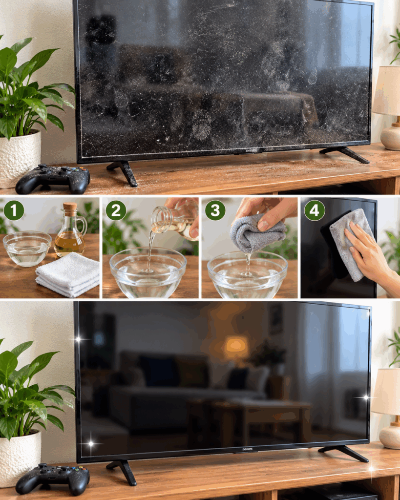 Fernseher richtig reinigen: So verschwinden Staub und Fingerabdrücke ohne Streifen und ohne das Display zu beschädigen