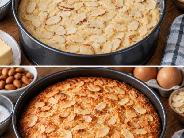 Saftiger Mandelkuchen wie von Oma – außen goldbraun, innen wunderbar weich