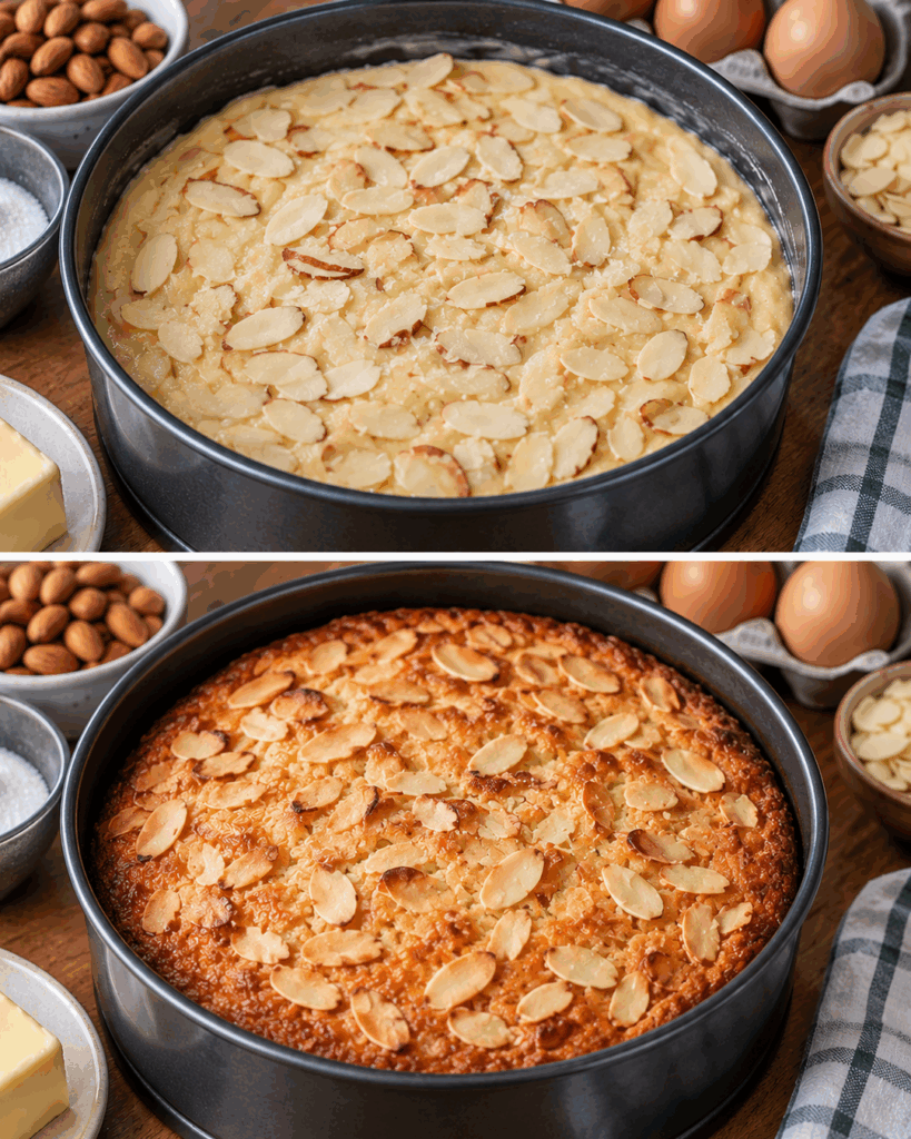 Saftiger Mandelkuchen wie von Oma – außen goldbraun, innen wunderbar weich