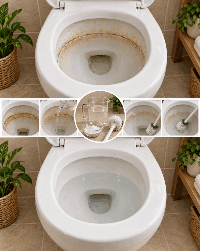 Hartnäckige Toilettenränder lösen: So wird die Schüssel schonend und gründlich sauber