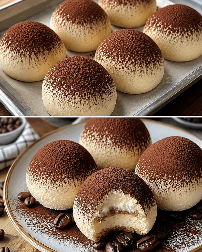 Diese Tiramisu-Bomben sind kleine Glücksmomente – fluffig, cremig und unwiderstehlich nach Kaffee