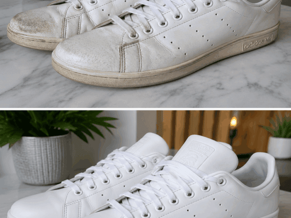 Weiße Sneaker wieder sauber bekommen: Mit dieser einfachen Methode sehen sie deutlich frischer aus