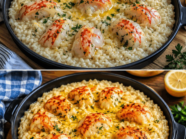 Dieses cremige Zitronen-Risotto mit Garnelen macht jeden Abend besonders – und ist überraschend einfach