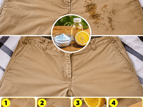 Fettflecken auf Kleidung entfernen: Diese einfache Methode rettet Hose, Jeans und Baumwollstoffe