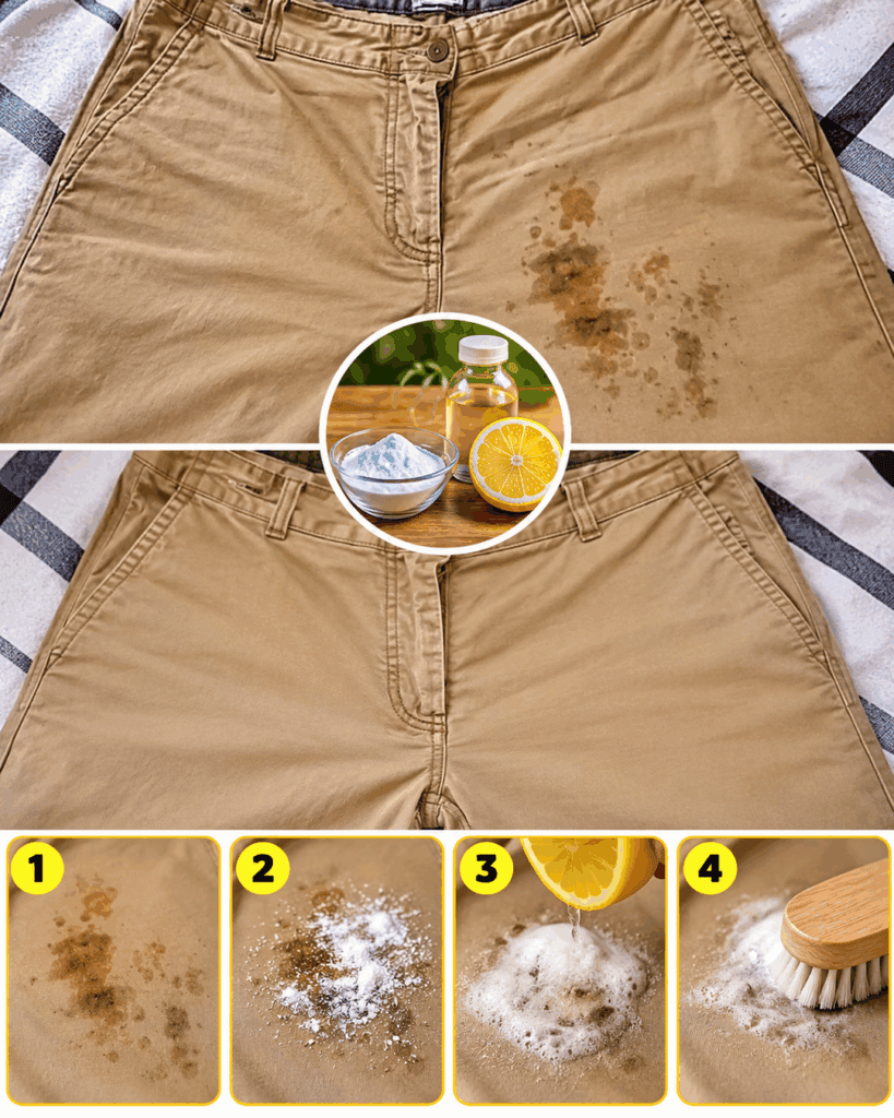 Fettflecken auf Kleidung entfernen: Diese einfache Methode rettet Hose, Jeans und Baumwollstoffe