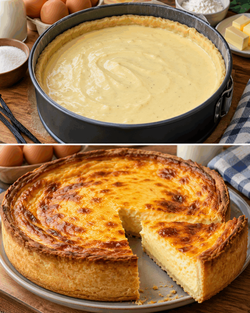 Dieser Bäcker-Flan schmeckt wie aus der französischen Pâtisserie – cremig, vanillig und herrlich goldbraun!
