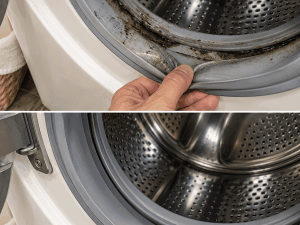 Deine Waschmaschine riecht unangenehm? Diese versteckte Stelle könnte schuld sein