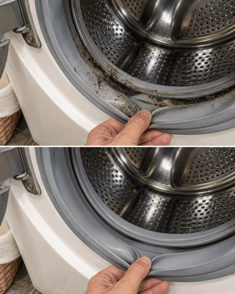 Deine Waschmaschine riecht unangenehm? Diese versteckte Stelle könnte schuld sein