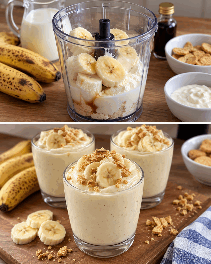 Cremiger Bananentraum im Glas: Dieses einfache Dessert gelingt ohne Backen und schmeckt herrlich