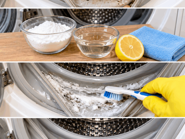 Schimmel in der Waschmaschine? So wird die Gummidichtung wieder hygienisch sauber