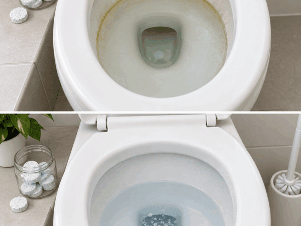 Sprudelnde WC-Tabs selbst gemacht: So bleibt die Toilette frisch und leichte Ablagerungen lösen sich leichter