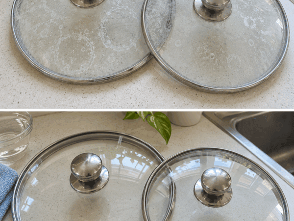 Glasdeckel bleiben nach dem Spülen milchig? So verschwinden Kalkränder ohne Kratzer