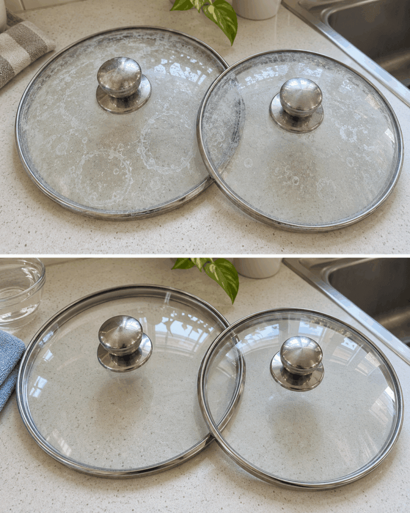 Glasdeckel bleiben nach dem Spülen milchig? So verschwinden Kalkränder ohne Kratzer