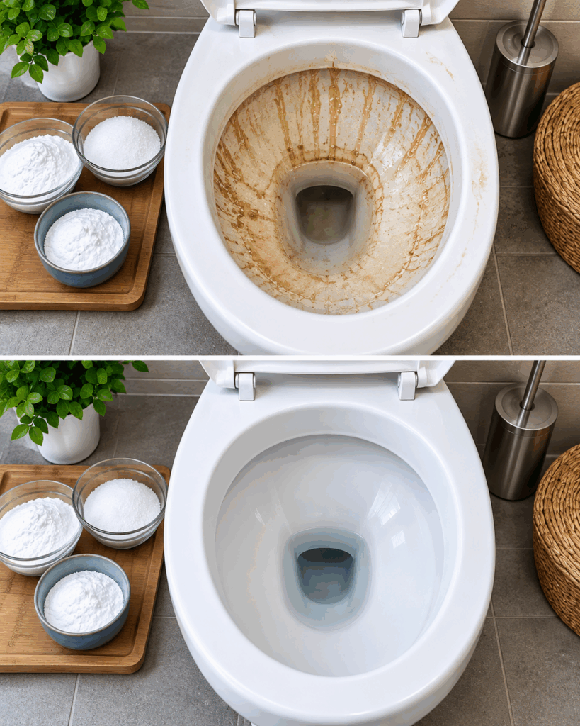 Stark verkalkte Toilette? So löst du braune Ablagerungen gründlich und materialschonend