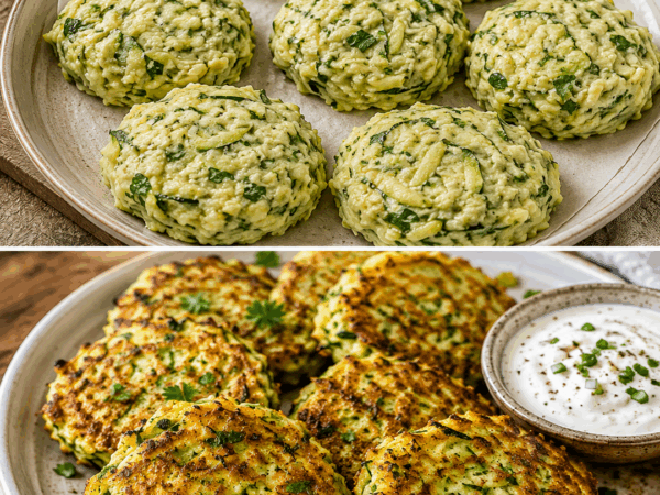 Diese knusprigen Zucchini-Taler sind so lecker, dass selbst Gemüsemuffel Nachschlag wollen