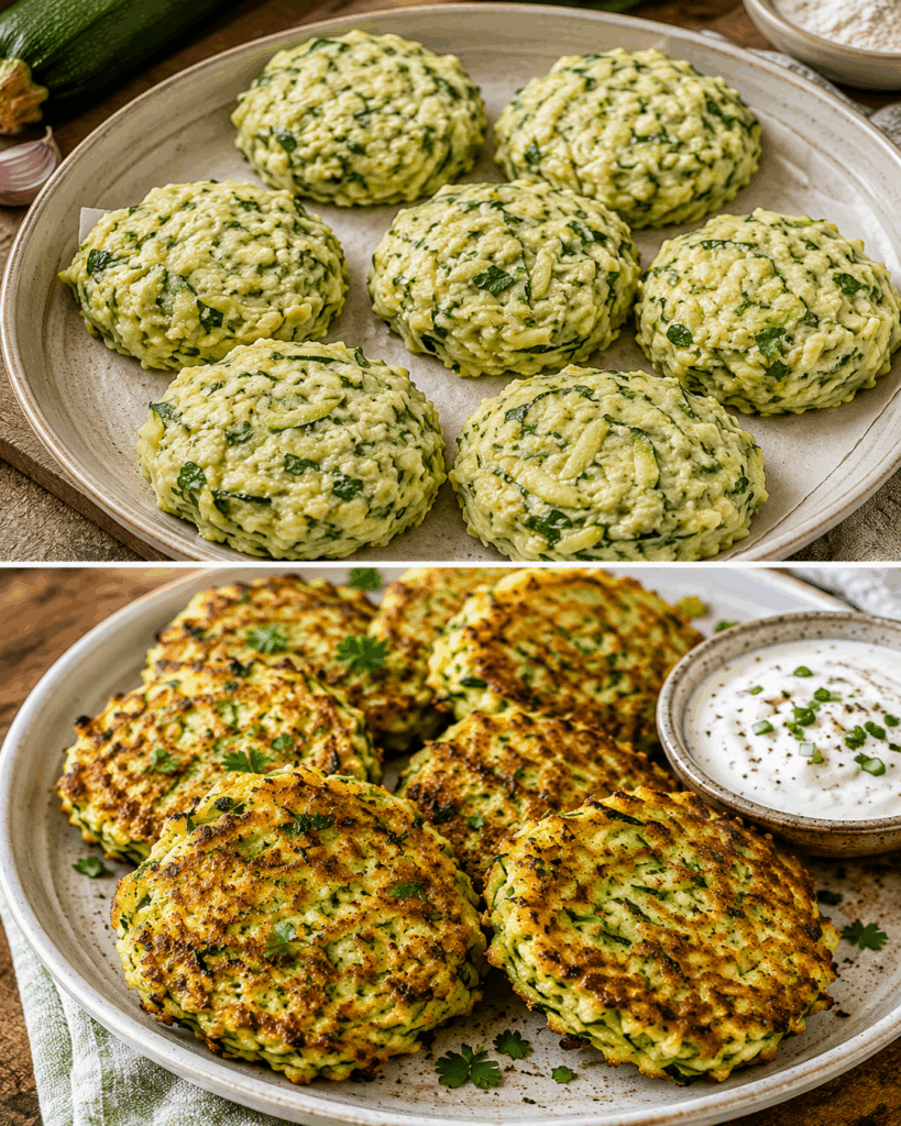 Diese knusprigen Zucchini-Taler sind so lecker, dass selbst Gemüsemuffel Nachschlag wollen