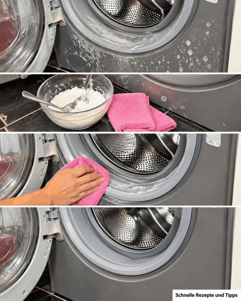 Waschmaschine richtig reinigen: So verschwinden Waschmittelreste, Schmutz und muffiger Geruch