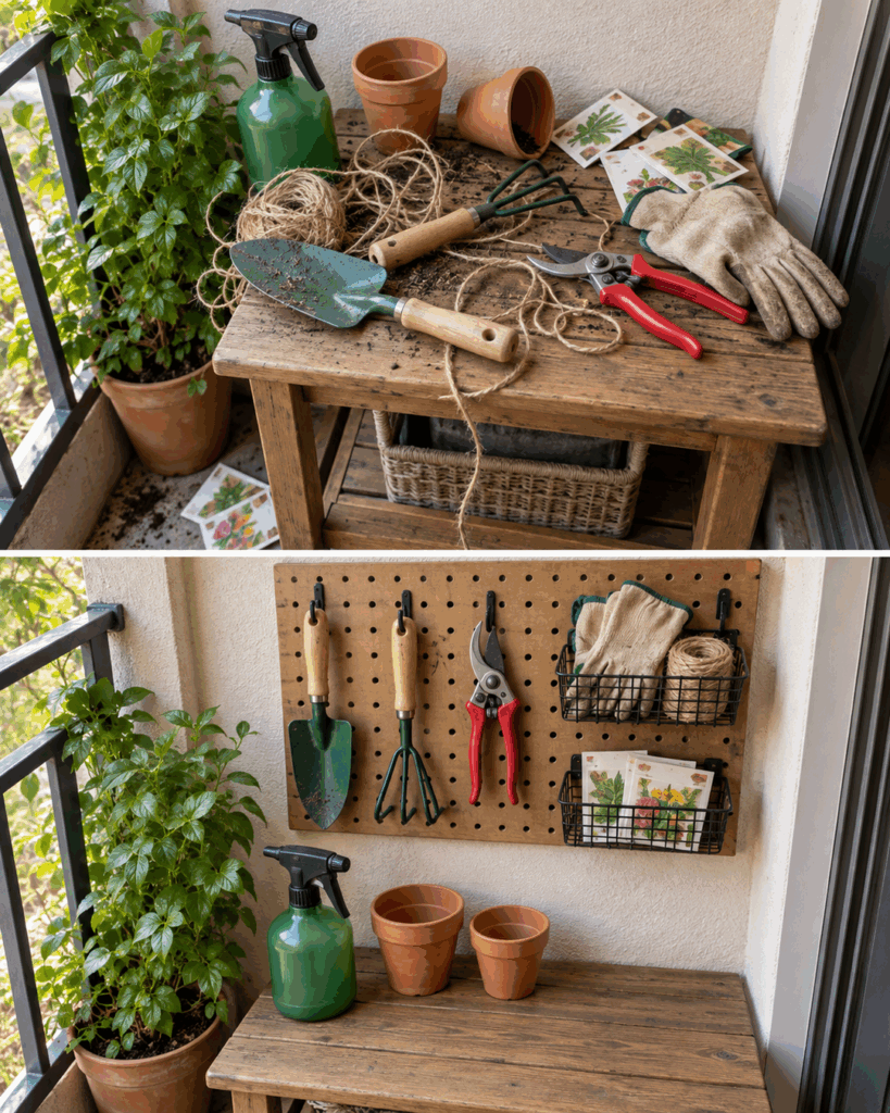 Gartenwerkzeug ständig verschwunden? Mit diesem Ordnungstrick findest du alles in Sekunden