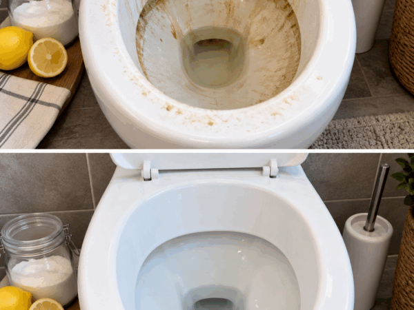 Toilette voller Kalk und Urinstein? So wird sie mit weißem Pulver wieder sauber – ohne stundenlanges Schrubben